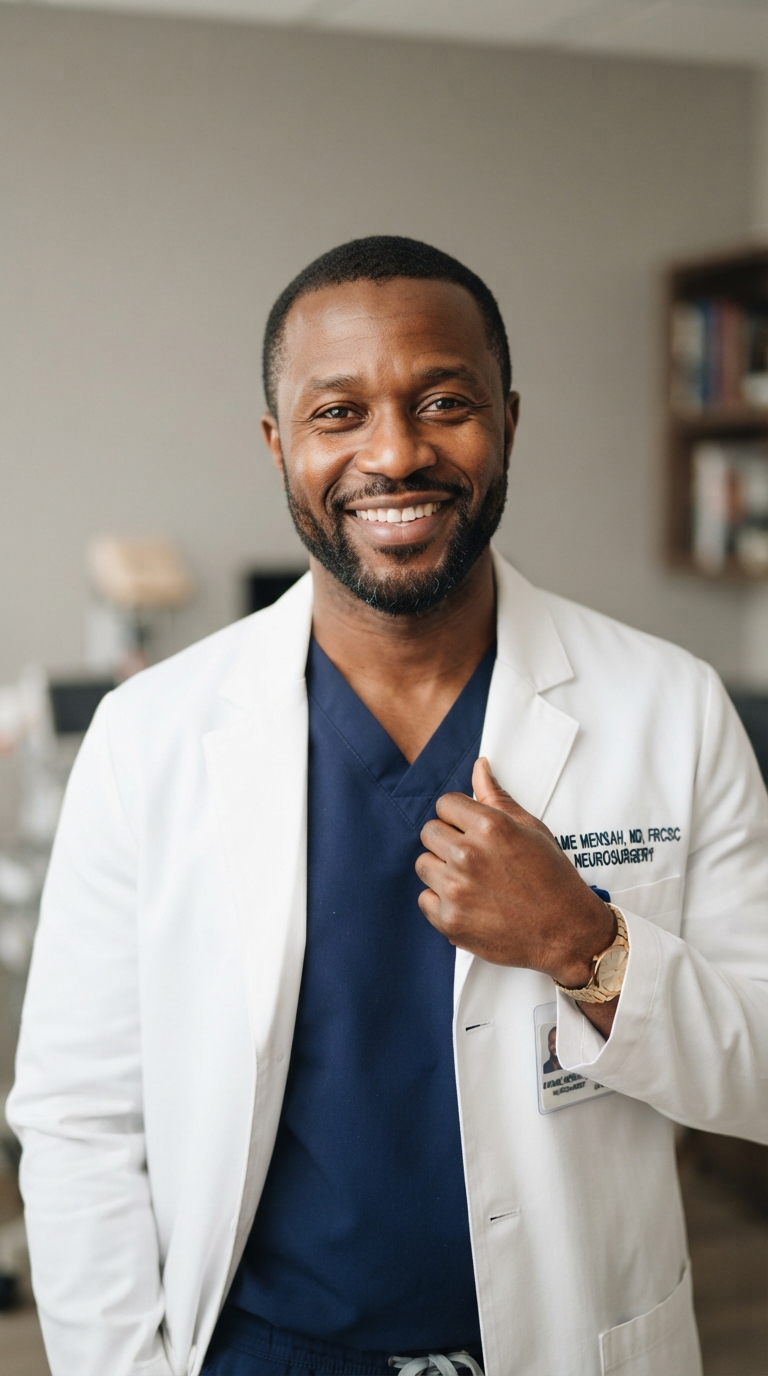 Portrait of Dr. Jerry Walters, neurosurgeon